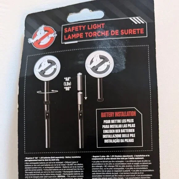NWT Kids Ghostbusters Safety Light Trick or Treat Halloween Costume Accessory - Picture 8 of 11